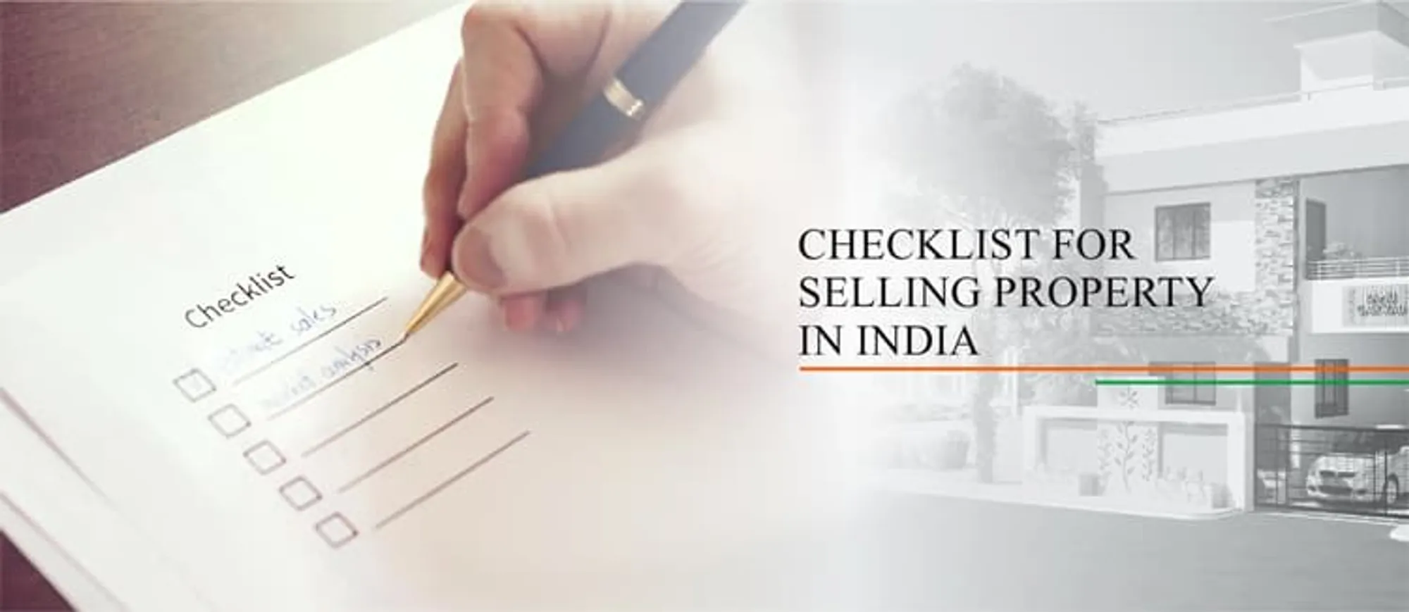 Checklist for selling property in India