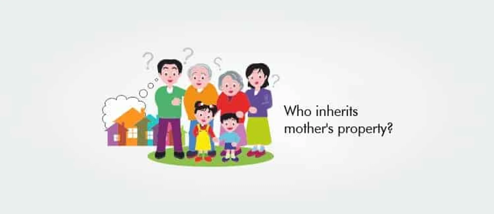 Who inherits mother's property?