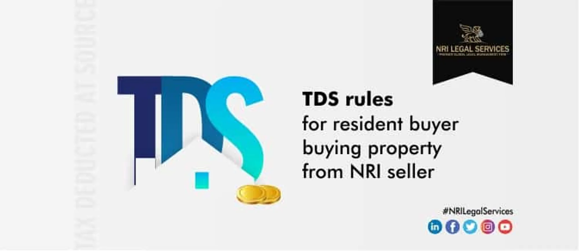 TDS rules for resident buyer buying property from NRI seller