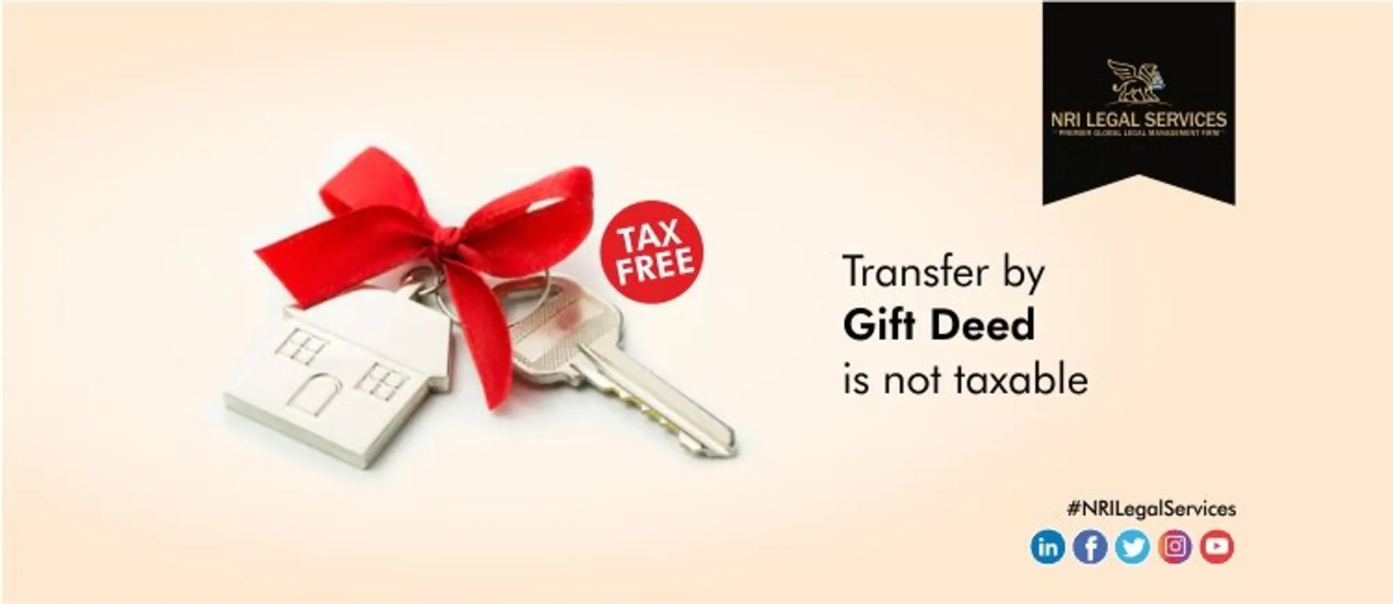 Transfer by Gift deed is not taxable