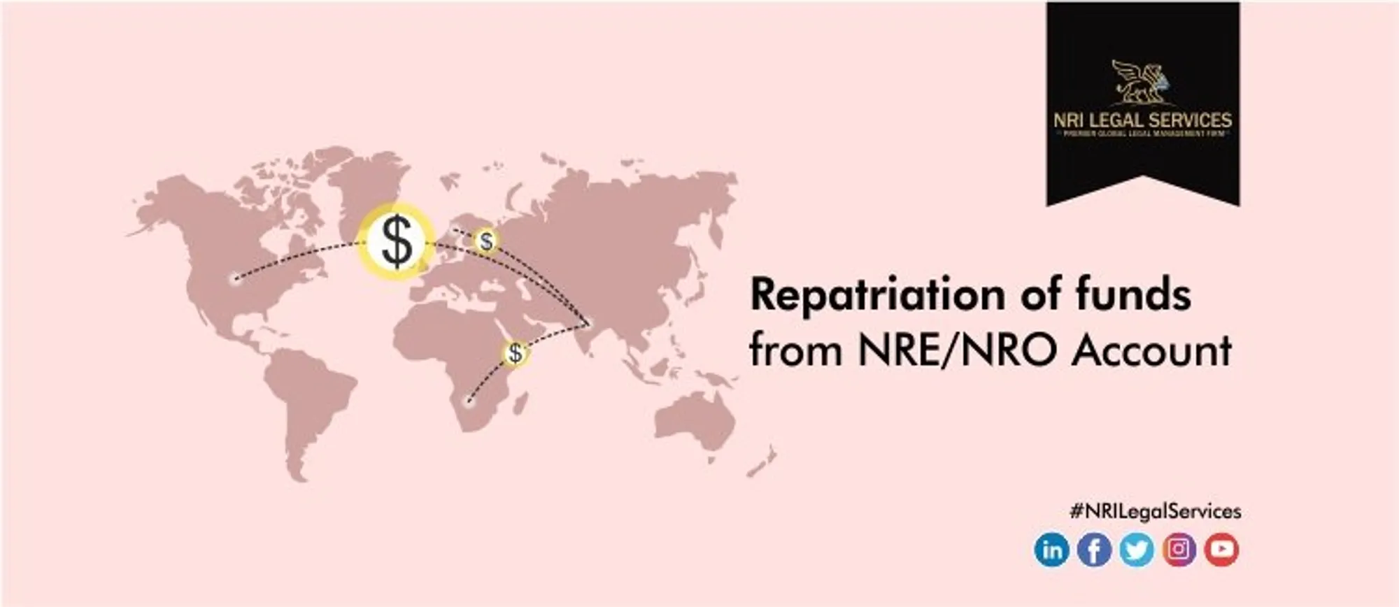 Repatriation of funds from NRE or NRO Account