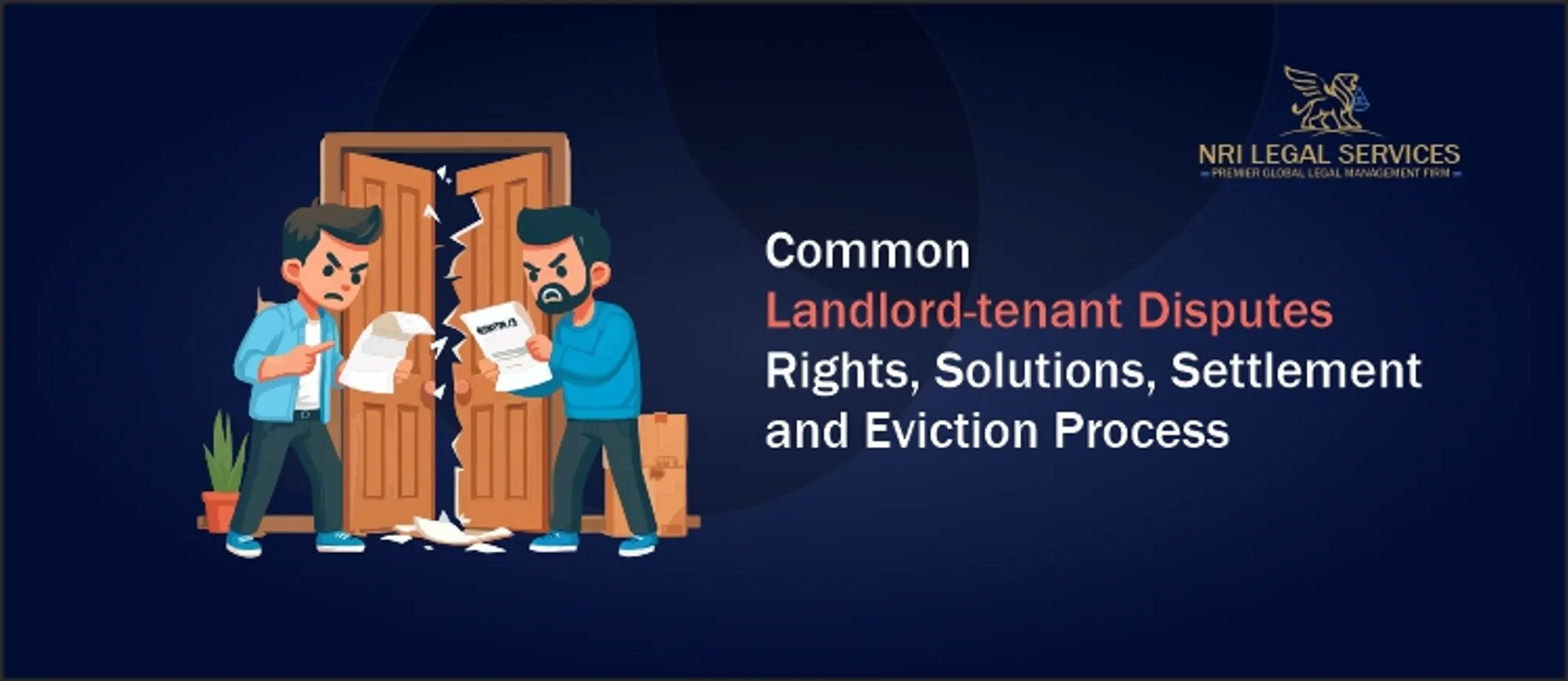 Common landlord-tenant disputes rights, solutions, settlement and eviction process